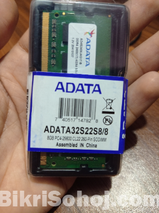 Adata 4gb ddr4 2400mhz original laptop ram